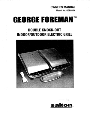George foreman manual pdf